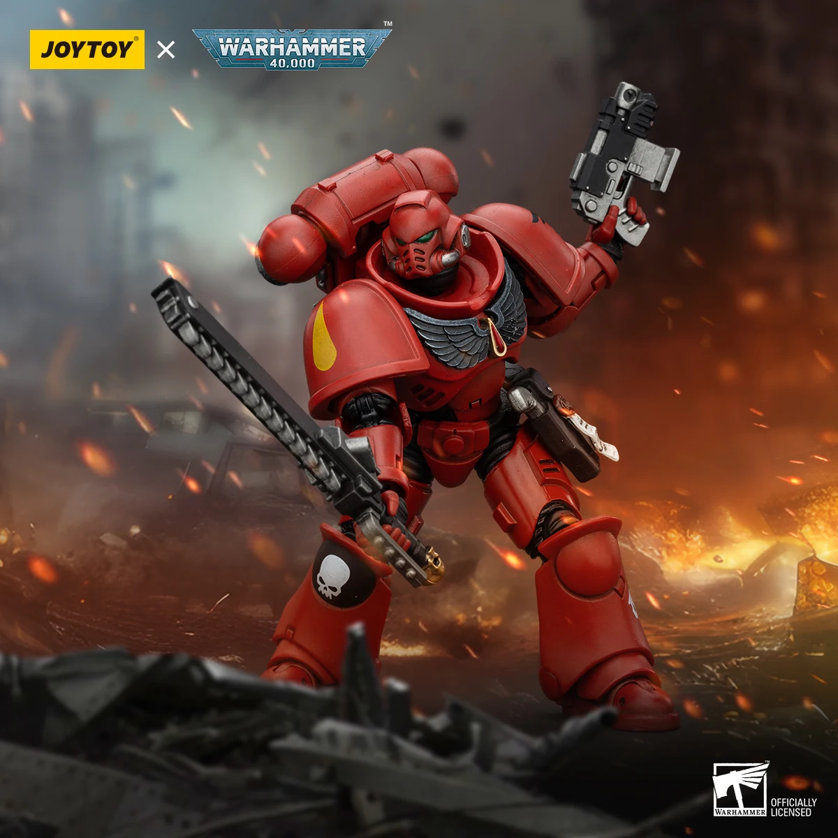 JOYTOY Warhammer 40K 1/18 Ultramarines Intercessors V5 Anime Model Action Figure — view 6