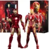 ZDTDS 1/5 36CM Iron Man MK50 LED Lighting 10th Anniversary Memorial Action Figure