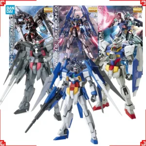 Bandai Gundam Model Kit MG AGE 1 Normal AGE 2 Dark Hound Action Figure Gunpla Building Kit Anime Figures Toys For Boys Gift