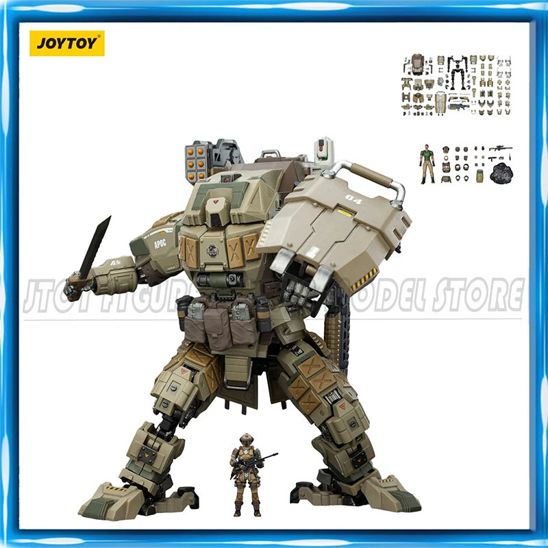 JOYTOY 1/25 APOC Series Iron Vanguard Heavy Assault Mech UNSC Sniper Ivan Action Figure