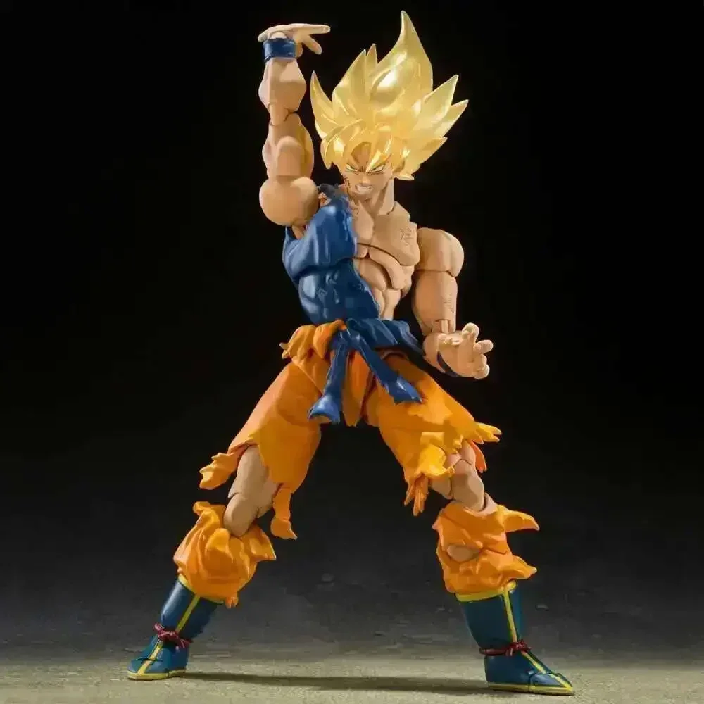 Goku Son S.H.Figuarts War Damage Super Saiya Action Figure — view 5