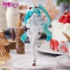 17cm Furyu Exceedcreative Vocaloid Hatsune Miku Christmas Candy Figuras Anime Model Collectible Figure