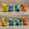 Pokemon Pikachu Charmander Squirtle Bulbasaur Pocket Monster Tiny Childrens Action Figure