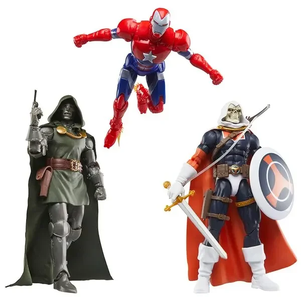 Marvel Legends 85th Anniversary Doctor Doom Iron Patriot Taskmaster - Collectible Action Figure — view 9