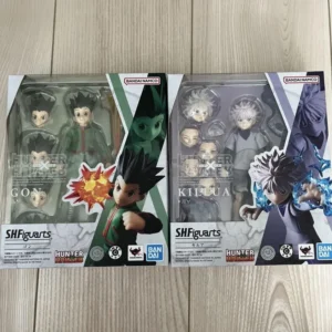 Bandai TAMASHII NATIONS S.H.Figuarts Hunter x Hunter Killua Gon Figure Anime Action Model Collectible Toys Gift