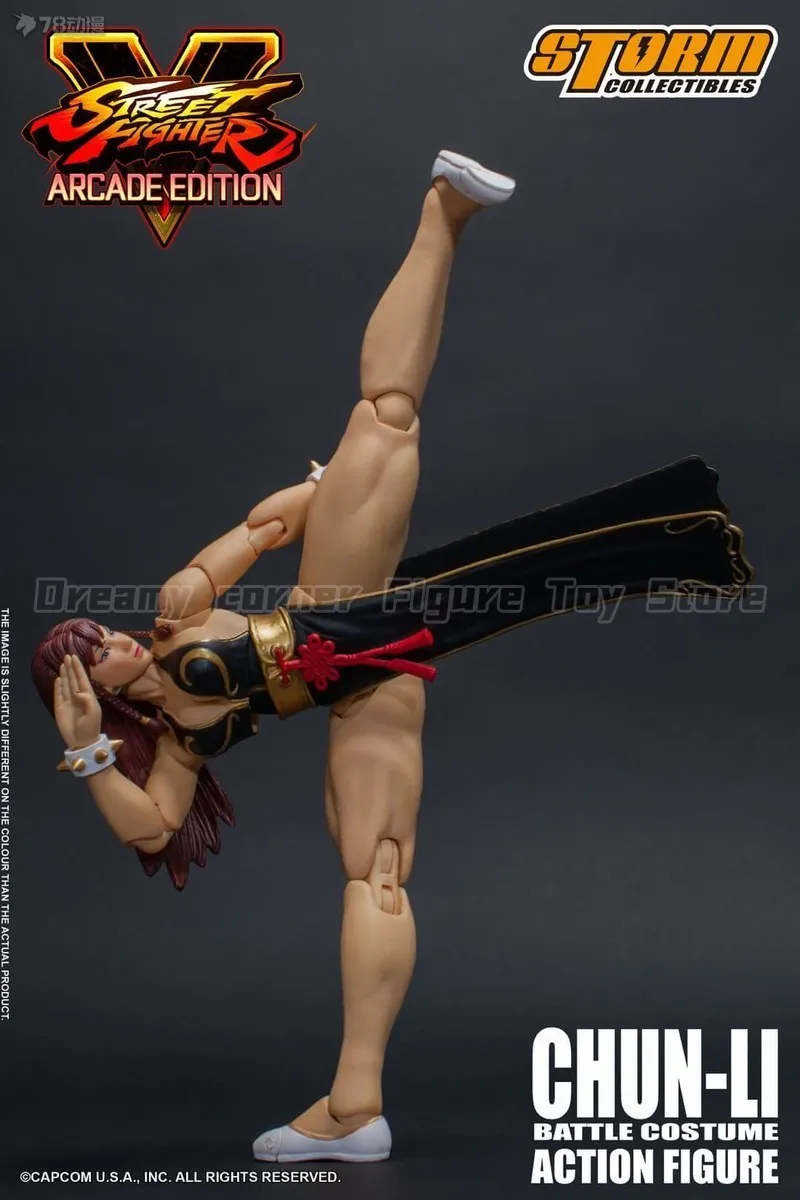 STORM COLLECTIBLES Street Fighter V CHUN-LI Battle Costume 1/12 Action Model Collectible Figure — view 4