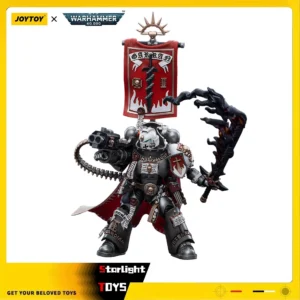 JOYTOY 1/18 Action Figure Warhammer 40K Grey Knights Castellan Crowe Toy Model Gift Collection