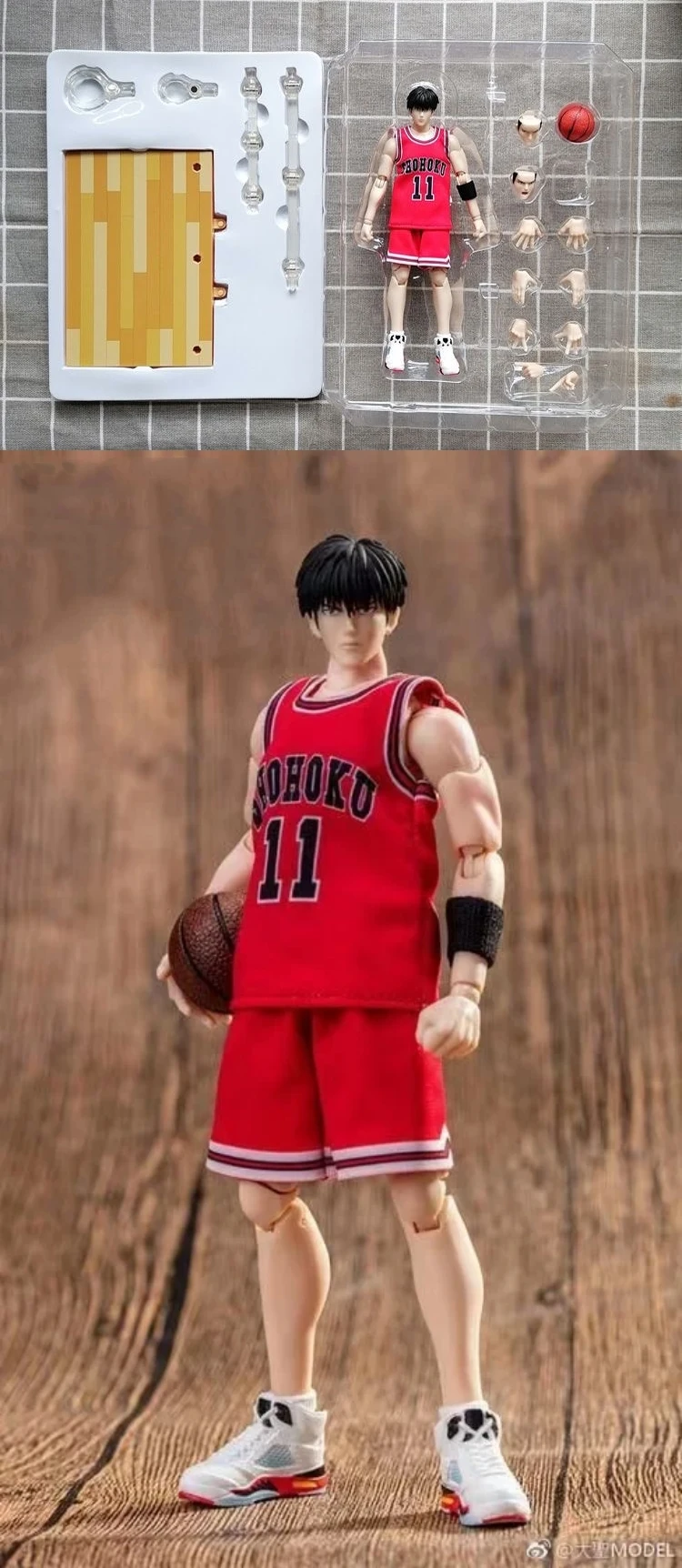 GREAT GT Dasin Play Basketball Sakuragi Mitsui Rukawa Ryota Kogure Ayako SENDOH Action Figure — view 29