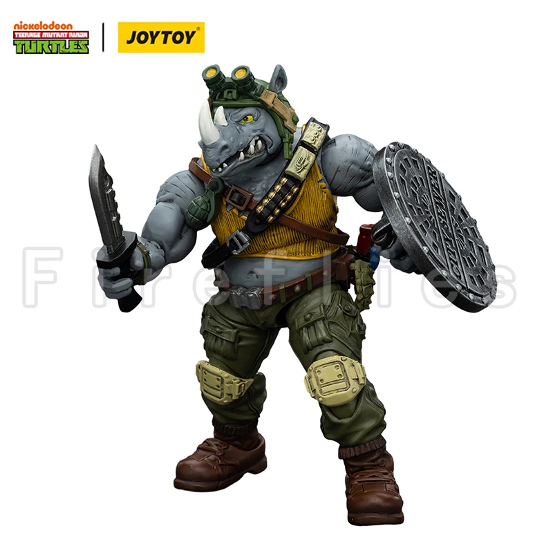 1/18 JOYTOY Turtles Beebop Rocksteady Re-issue Version Anime Model Action Figure — view 5