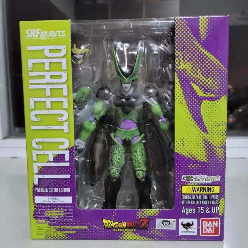 BANDAI Box S.H.Figuarts Dragon Ball All Forms of Cell PERFECT Action Figure — view 10