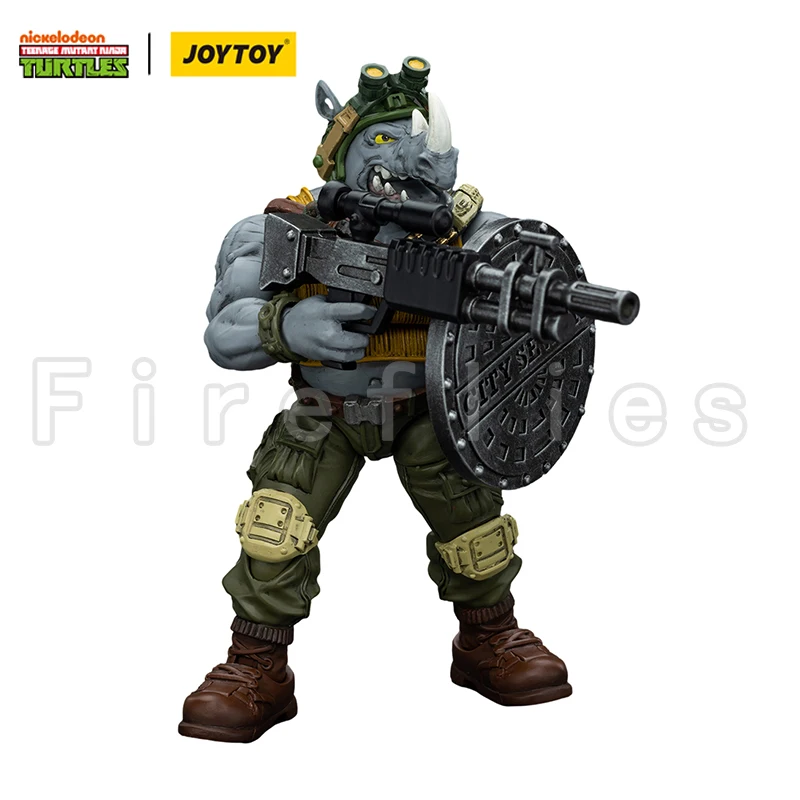 1/18 JOYTOY Turtles Beebop Rocksteady Re-issue Version Anime Model Action Figure — view 4
