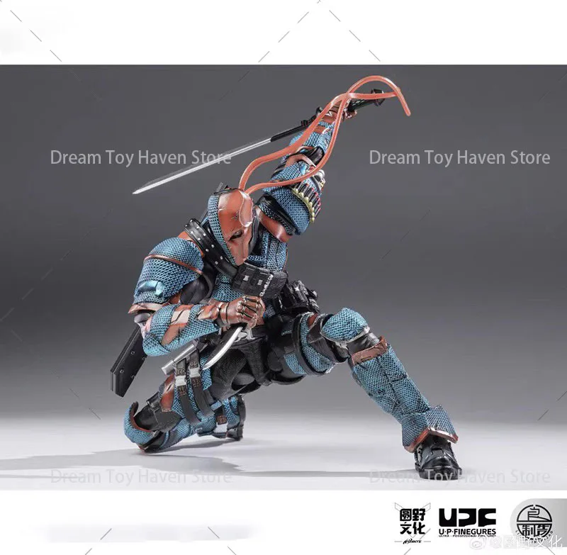 U-P-Finegures DC002 1/12 Scale Men Soldier Deathstroke Arkham Knight 6Inch Model Dolls Action Figure — view 3