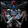 Hemoxian 1/10 Batman Arkham Knight Two Forms Switchable Assembly Model Kit Light