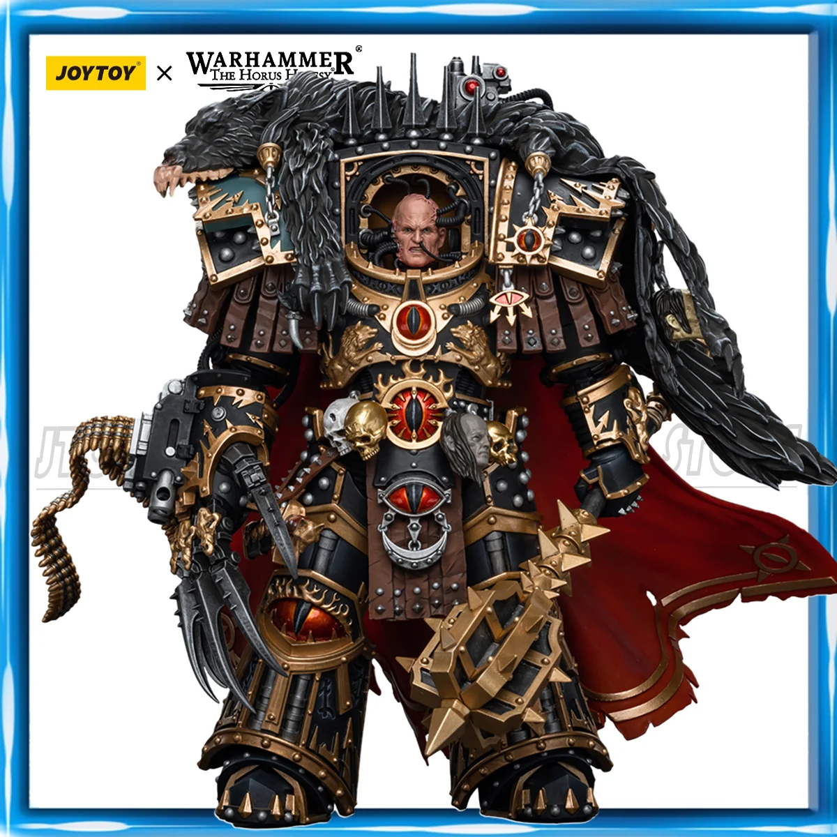 JOYTOY Warhammer 40K 1/18 Sons of Horus Warmaster Model Action Figure