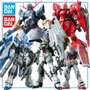 In Stock Original Bandai Spirits Mobile Suit Gundam RG RX-93 v RX-93-ν2 Hi-ν MSN-04 Sazabi RX-78-2 Gundam Ver.2.0 MSN-02 Zeong