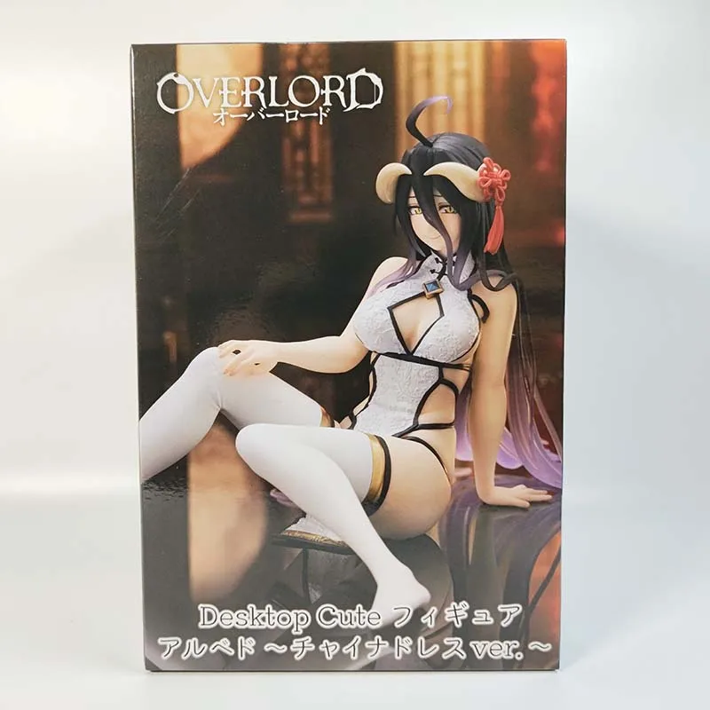 TAiTO Desktop OVERLORD Shalltear Bloodfallen Albedo ~Cheongsam Ver.~ PVC 13CM Anime Action Figure — view 8