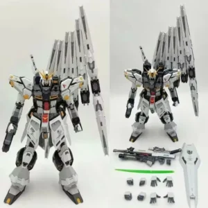 V-TIGER 1/100 VT02 NU Soldier RX-93-v2 Mecha GK Pre-coating Alloy Skeleton Model Action Figure