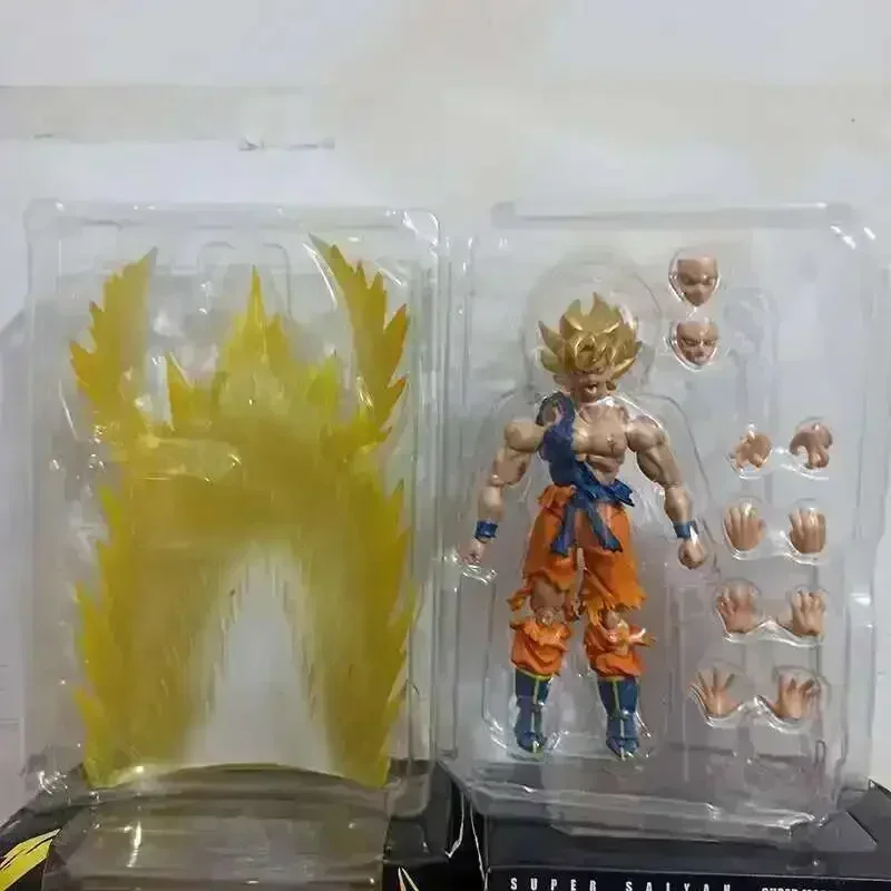 Goku Son S.H.Figuarts War Damage Super Saiya Action Figure — view 6