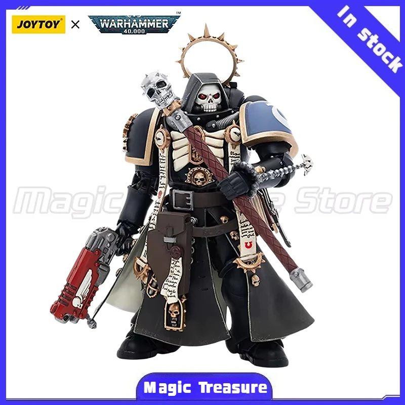 JOYTOY 1/18 Warhammer 40K Ultramarines Primaris Chaplain Brother Varus Model Action Figure
