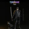 17cm Vtoys Vsd010 Cyberpunk Samurai Taki Collectible Full Set with Accessories Movable Action Figure