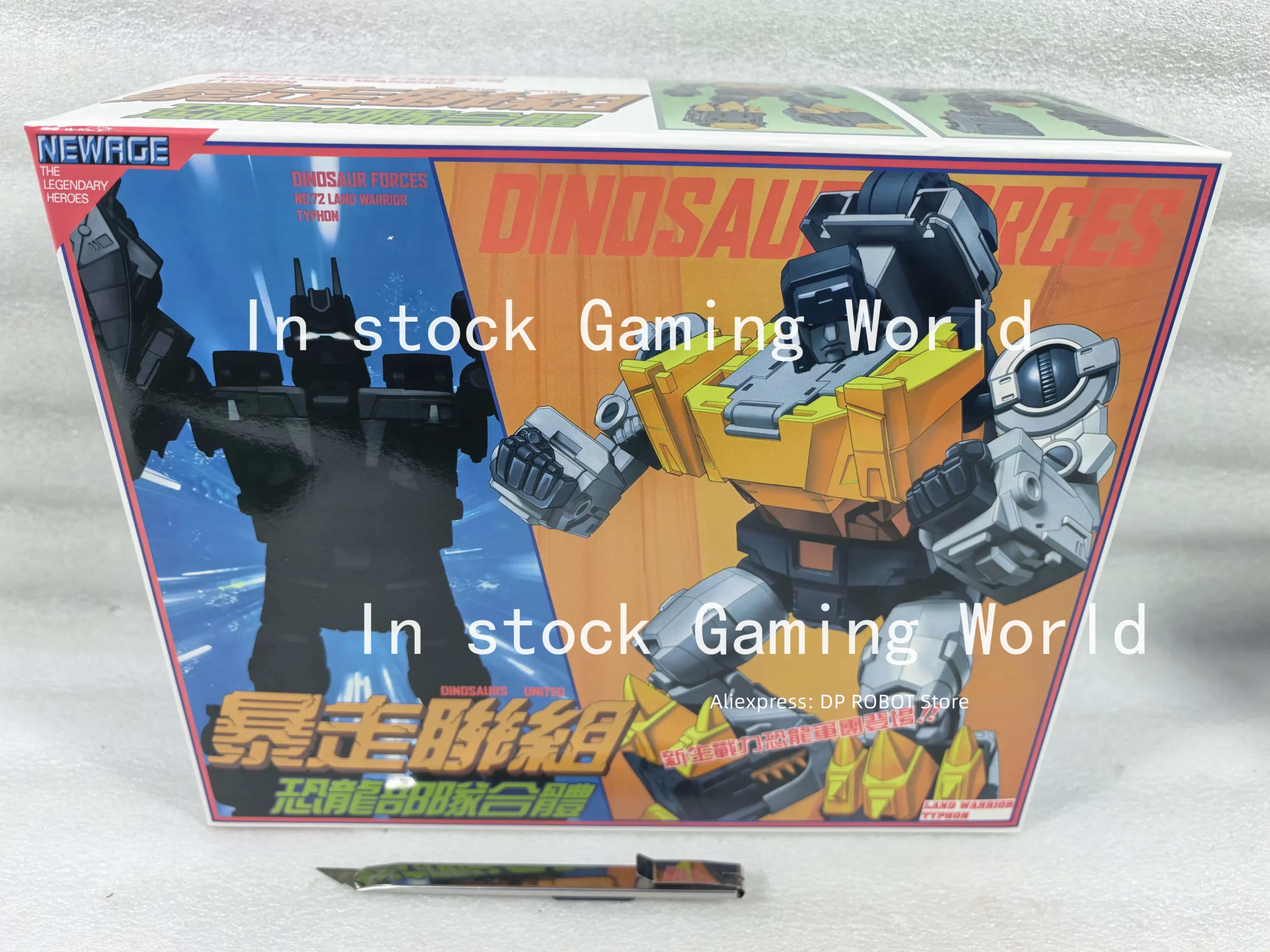 Newage NA H72 Typhon Beast Dinoking G1 Transformation Action Figure — view 2