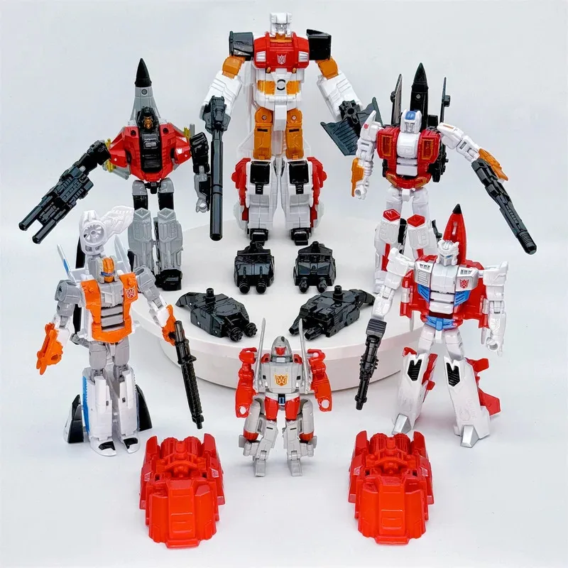 Transformation HZX Superion IDW 6 IN 1 Haizhixing H903 Sets Robot KO Action Figure