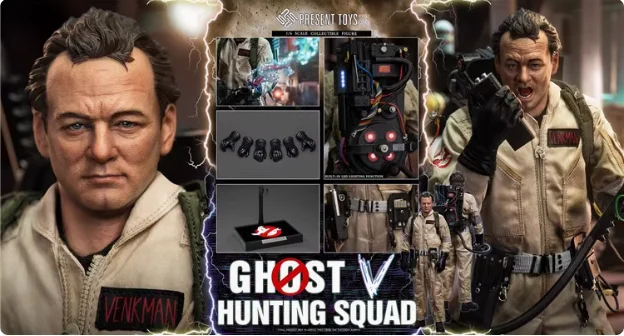 Present Toys Ghostbusters 1/6 Scale Customized Agent Figure — view 7