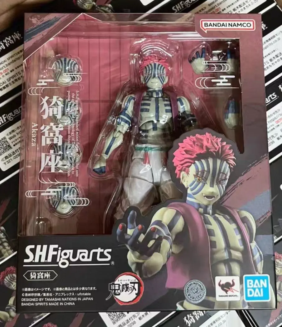 Bandai S.H.Figuarts Demon Slayer Upper Moon Three Akaza 1/12 Model Collectible Action Figure — view 14