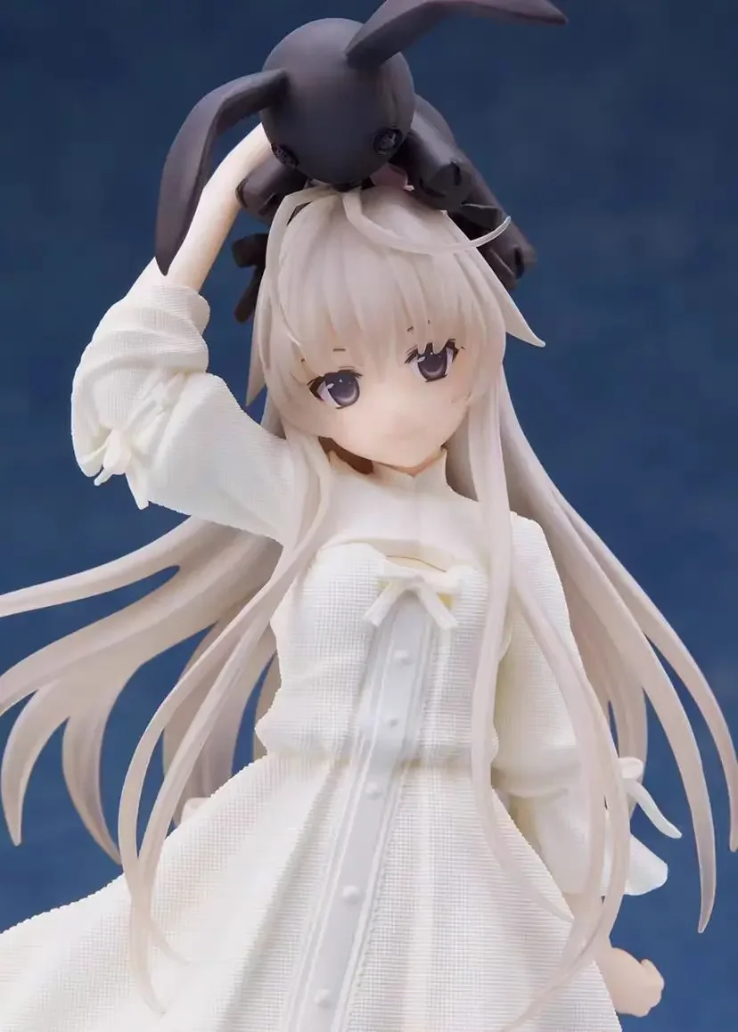 TAITO Yosuga No Sora Kasugano 18cm Coreful White Dress Anime Model Action Figure