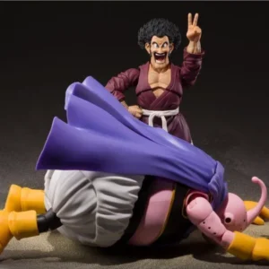 Original BANDAI S.H. Figuarts Mister Satan Dragon Ball Z in Stock Anime Collection Action Figures Model Toys