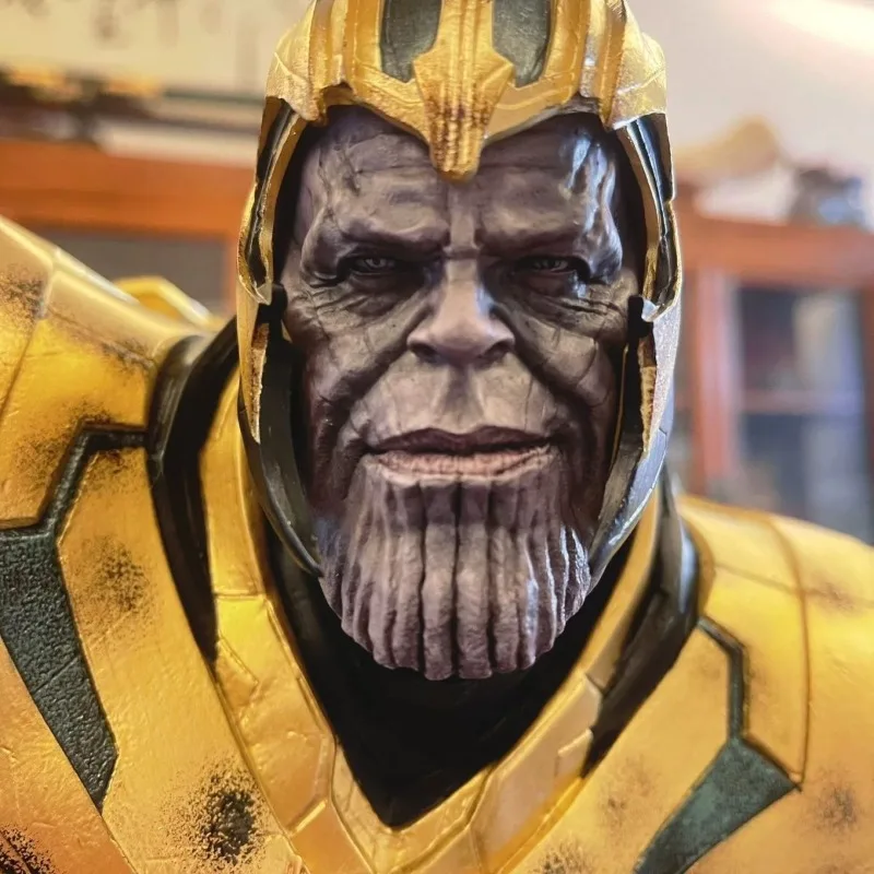 1/4 the Avengers Thanos Sitting Posture Magnetic Suction Anime Model Resin Collectible Figure — view 5