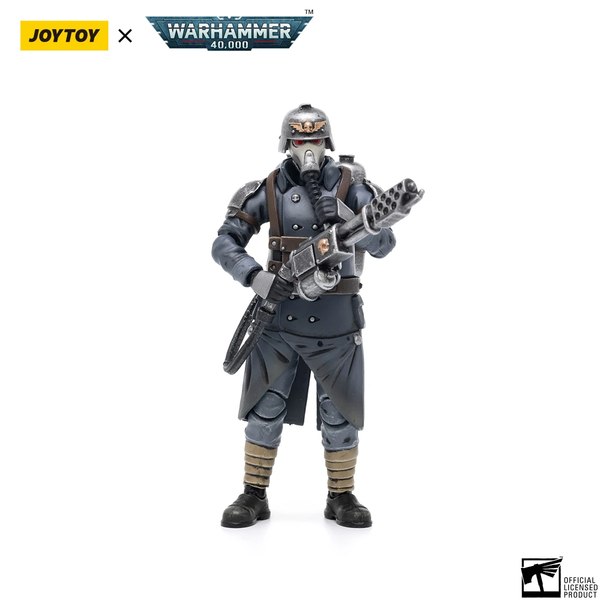 JOYTOY Warhammer 40K1/18 Astra Militarum Death Korps of Krieg Veteran Squad Model Action Figure — view 5
