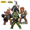 1/18 JOYTOY Turtles-Captain Zorax Adjutant Zork Triceraton Infantryman Casey Jone Anime Action Figure