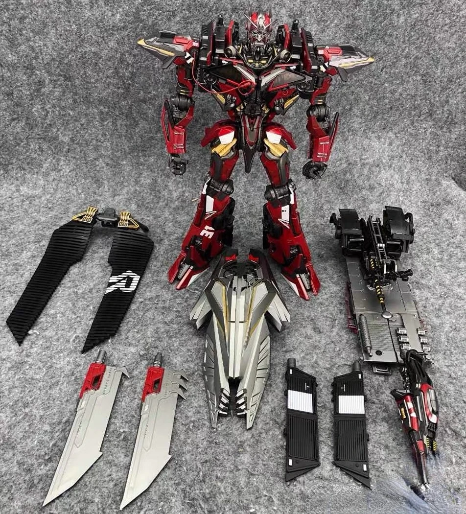 Transformation OV01 Sentinel Prime Fire Engine Oversize Movie Serise Alloy Robot Action Figure — view 7