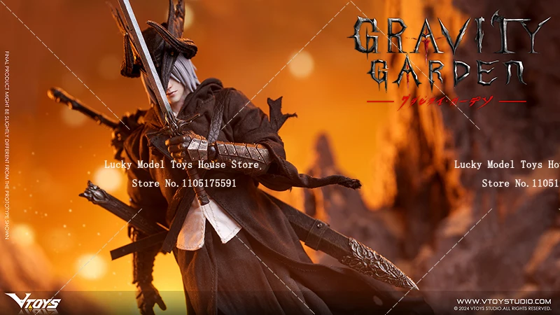 VTOYS Gravity Garden White Hair Dragon 1/12 Scale Figure — view 3