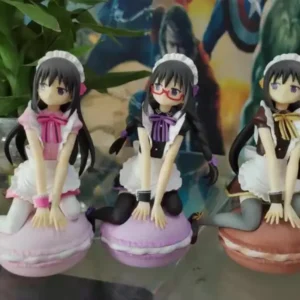 No box Japanese original anime figure Akemi Homura Macaron action figure collectible model toys for boys