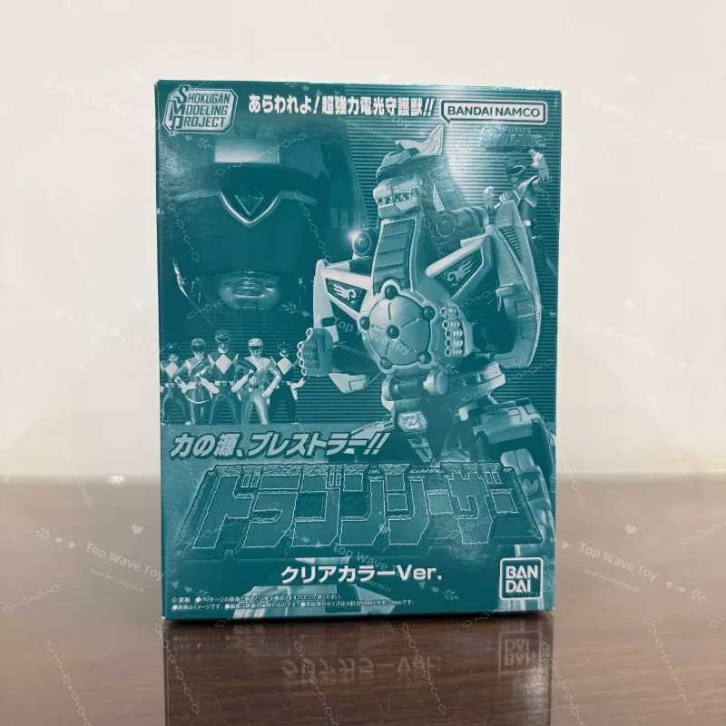 Bandai Mighty Morphin Power Rangers SMP SUPER MINIPLA DRAGONCAESAR Combine CLEAR Collectible Figure — view 2