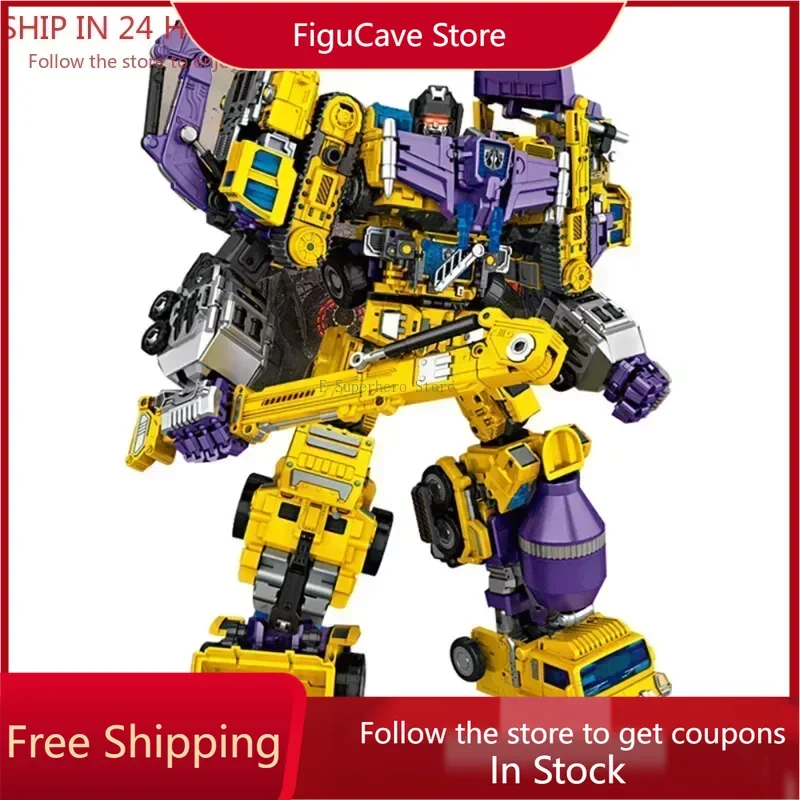 NBK Devastator 6in1 Combiner GT G1 Transformation Masterpiece Movie Model MP Deformation Action Figure