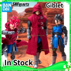 Bandai Dragon Ball Legends Giblet SHF Super Saiyan Spirit Limited Edition Action Figure Game Anime Model Trendy Toy Collectible