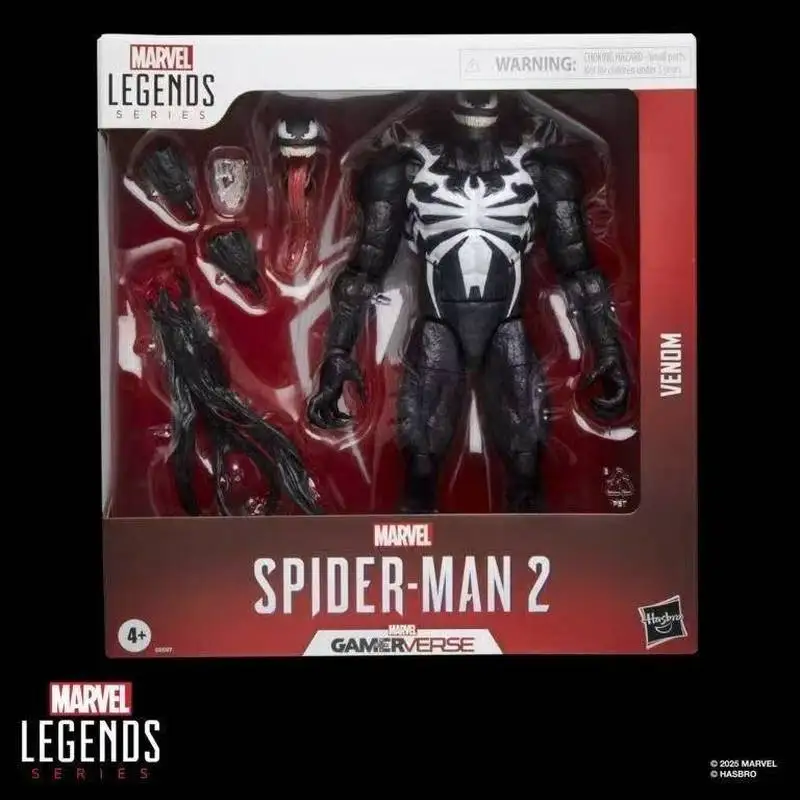 Marvel Legends Series Large Venom Spider-Man 2 Gamerverse New Articulated for Action Figure — view 4
