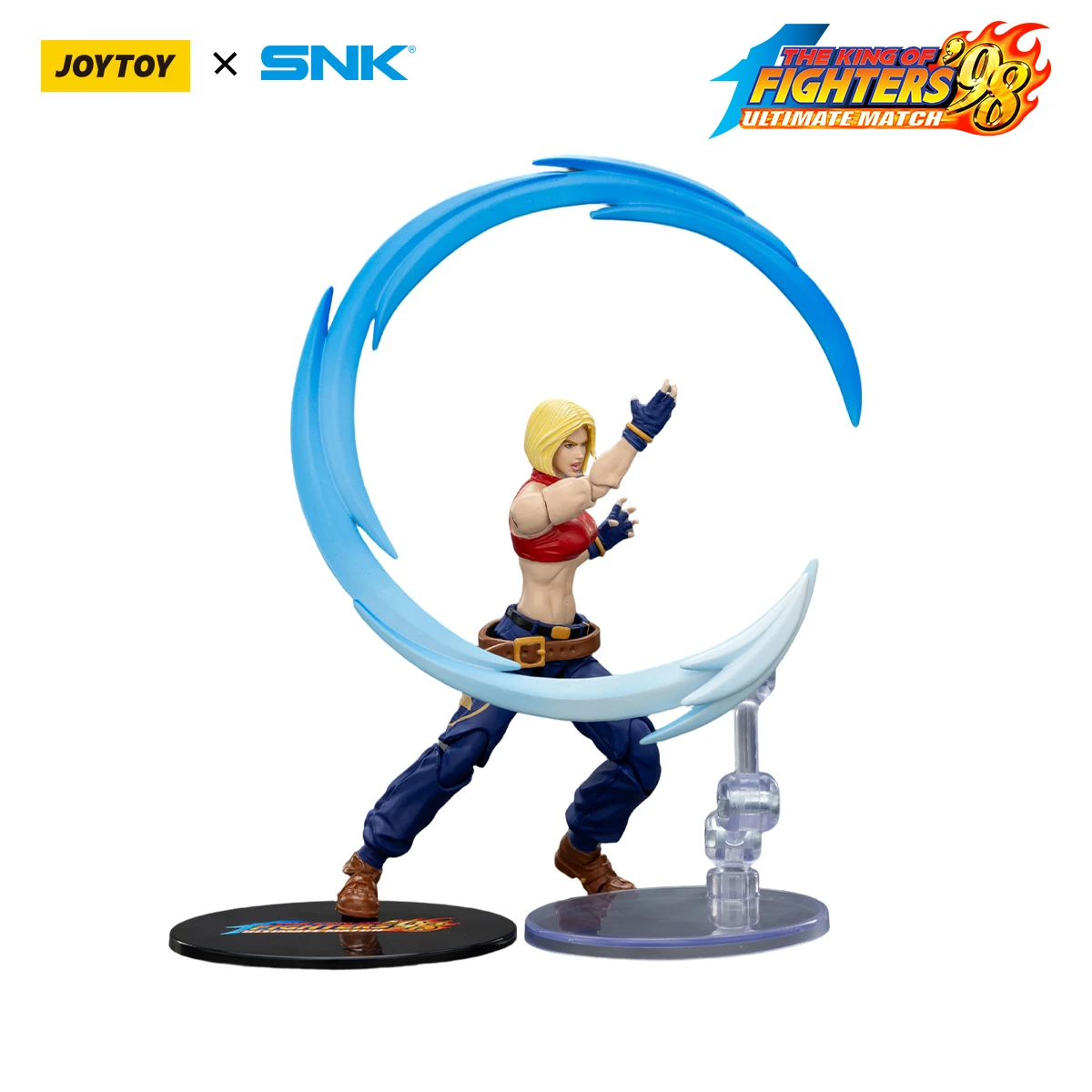 JOYTOY SNK 1/18 KOF 98UM Hero Team Kyo Kusanagi Goro Daimon Benimaru Action Figure — view 5
