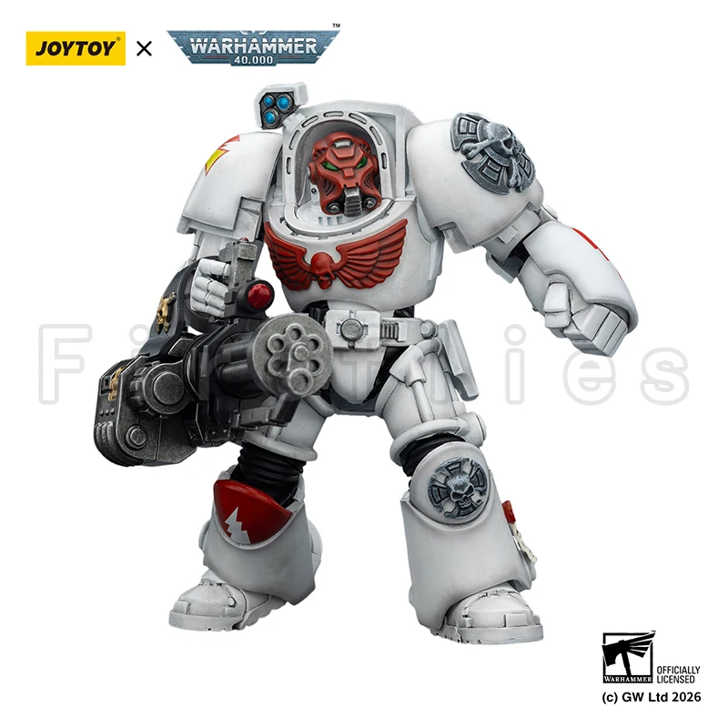 1/18 JOYTOY 40K Black Templars Dark Angels Imperial Fists White Scars Salamanders Action Figure — view 21