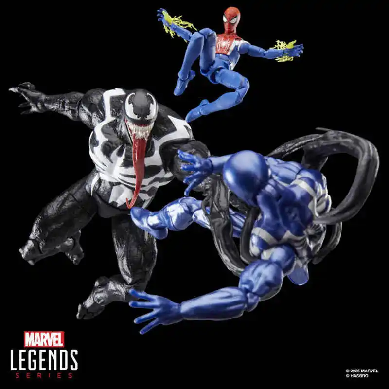 Marvel Legends Series Large Venom Spider-Man 2 Gamerverse New Articulated for Action Figure