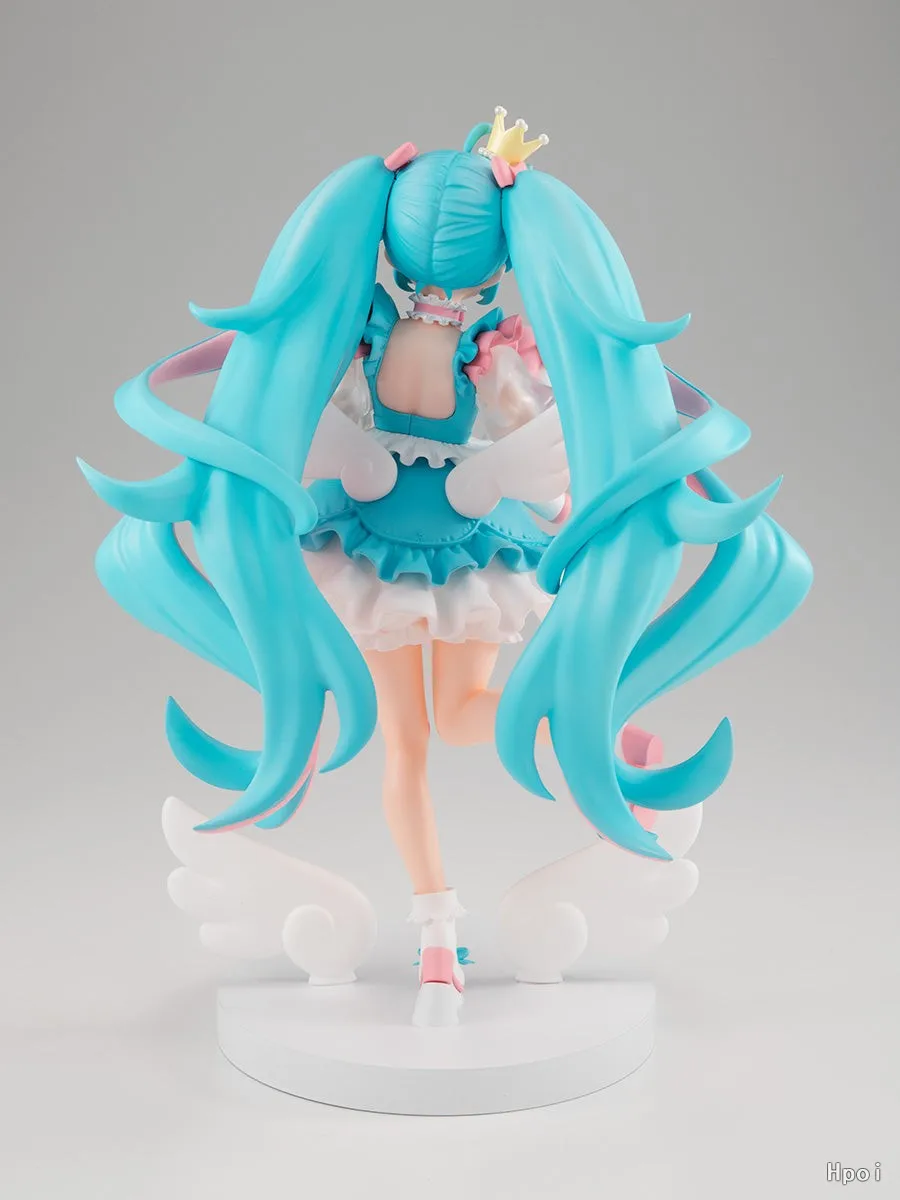 FuRyu TENITOL Piapro Hatsune Miku Fantasy Princess/Lavender Color Model Collectible Figure — view 3