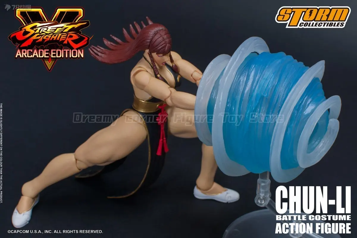 STORM COLLECTIBLES Street Fighter V CHUN-LI Battle Costume 1/12 Action Model Collectible Figure — view 6