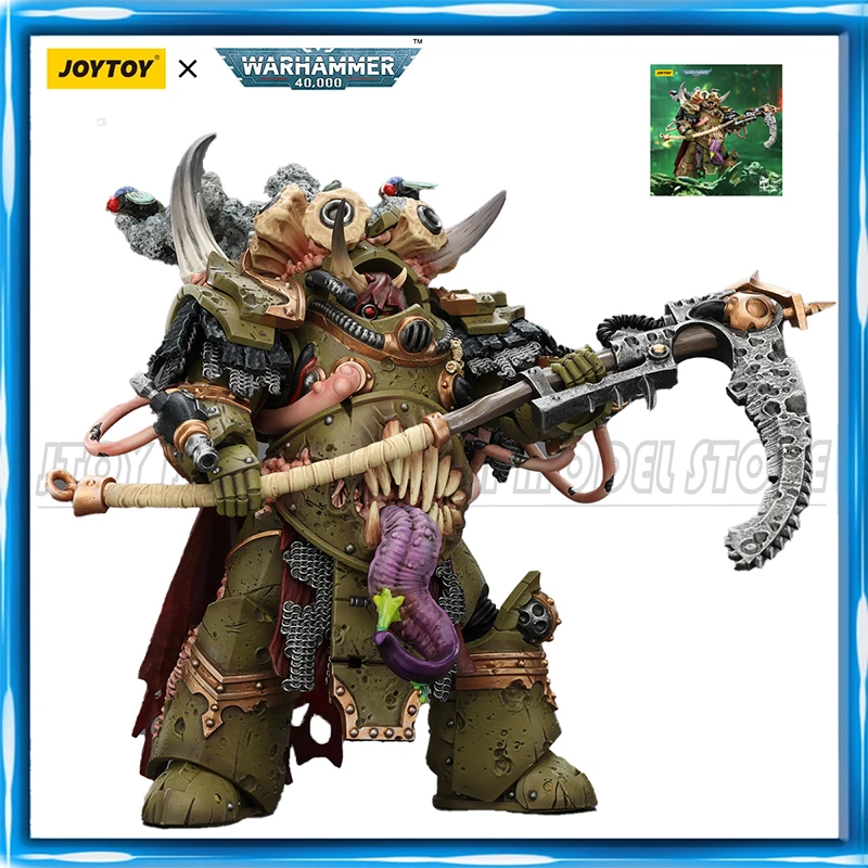 JOYTOY Warhammer 40K 1/18 Death Guard Deathshroud Terminator Champion Action Figure