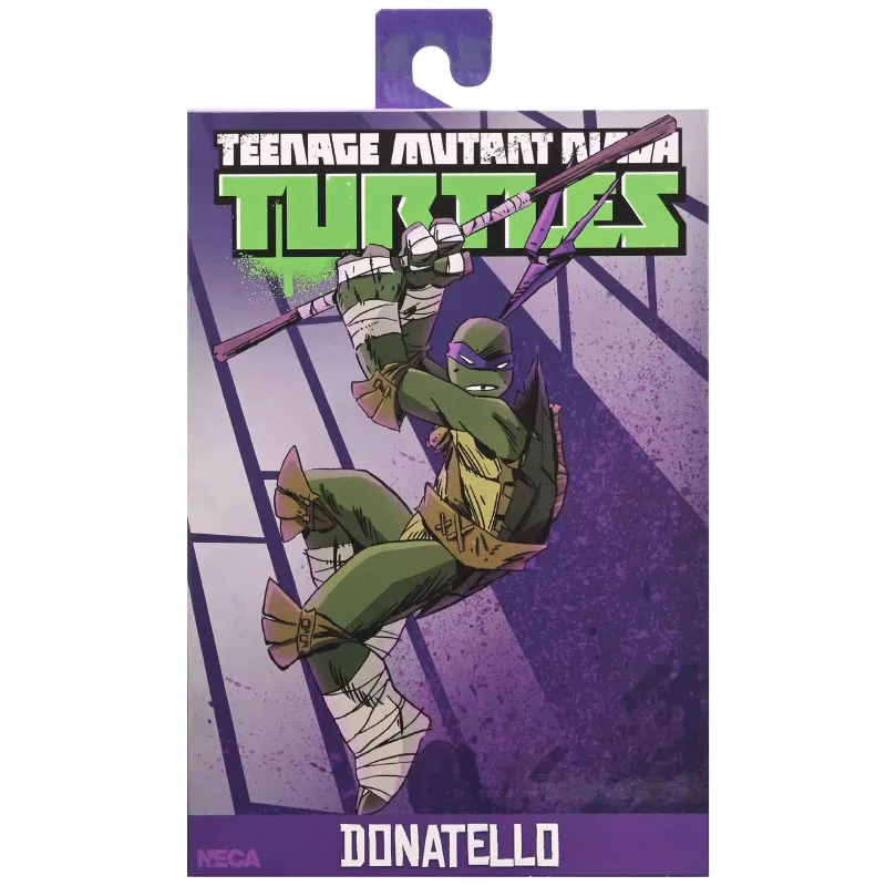 NECA Teenage Mutant Ninja Turtle TMNT Donatello Raphael Leonardo Michelangelo Figuras Manga Collectible Figure — view 5