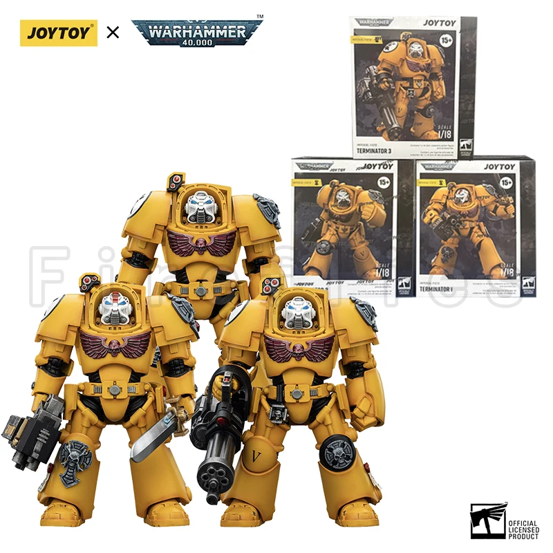 1/18 JOYTOY 40K Black Templars Dark Angels Imperial Fists White Scars Salamanders Action Figure — view 25