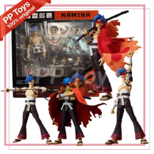 In Stock ANIPLEX Original BUZZmod Kamina  Action Figure Anime Tengen Toppa Gurren-Lagann Can Be Assembled Collection Model Toys