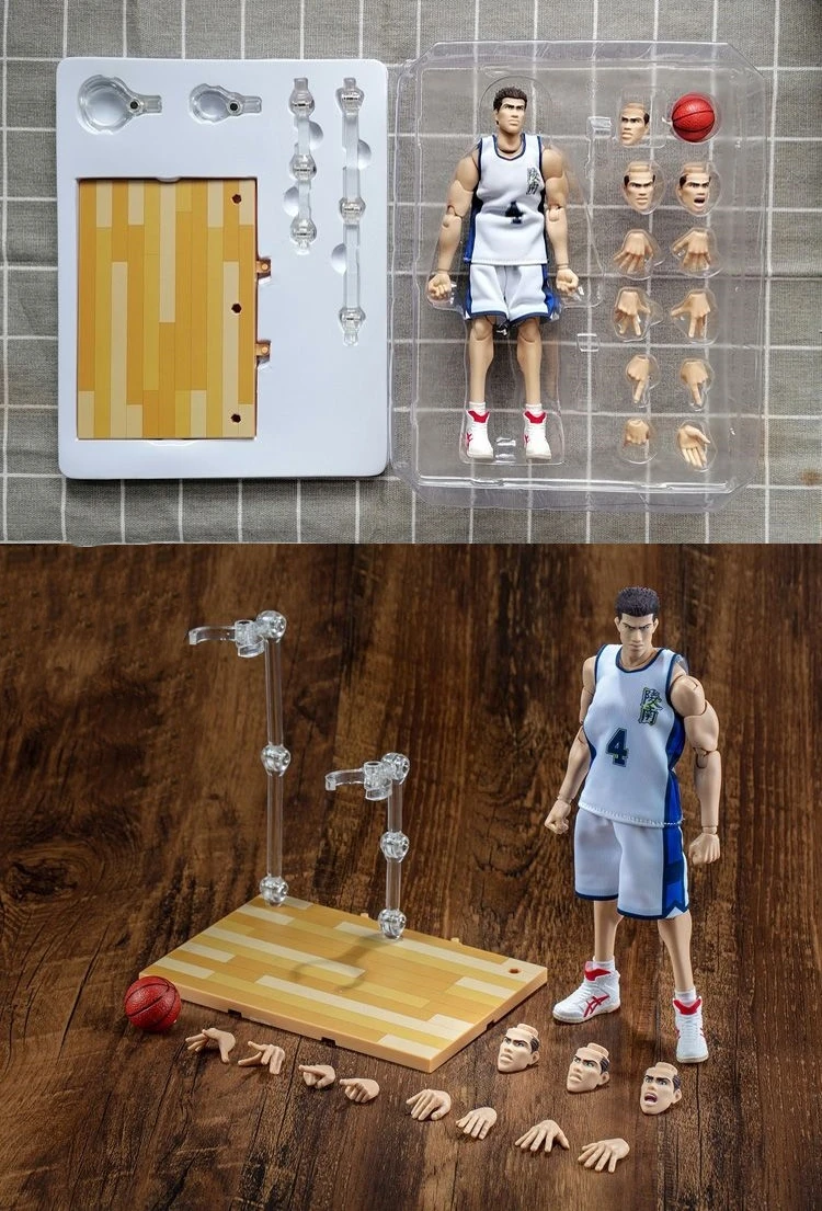 GREAT GT Dasin Play Basketball Sakuragi Mitsui Rukawa Ryota Kogure Ayako SENDOH Action Figure — view 27
